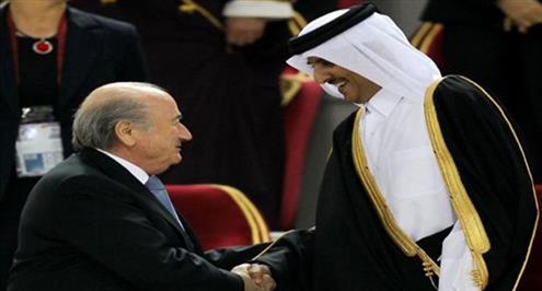 بلاتر يصل إلى السعودية لحضور افتتاح خليجي 22